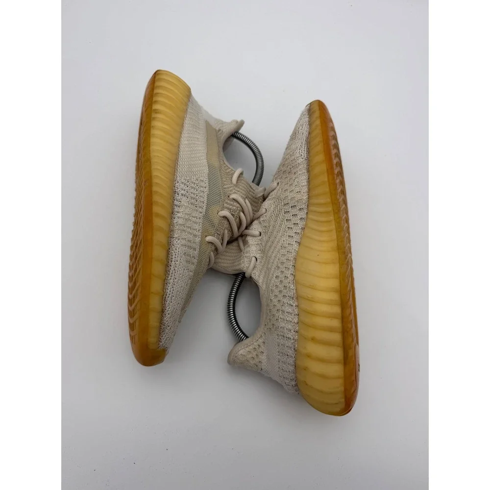 Adidas Yeezy Boost 350 V2 Natural FZ5246 Mens Size 9 Cream Beige Sneakers